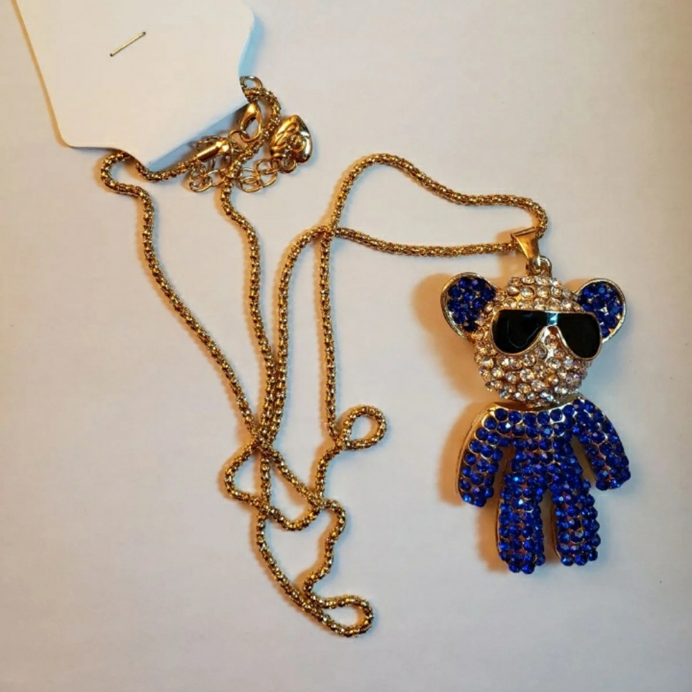 BETSEY JOHNSON SWAGGER STUDDED TEDDY BEAR!